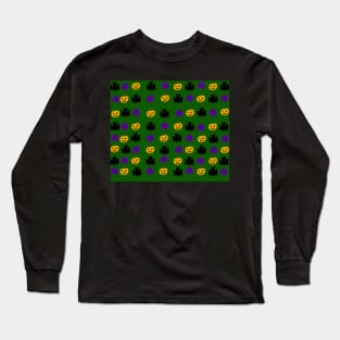 Halloween Pattern Long Sleeve T-Shirt